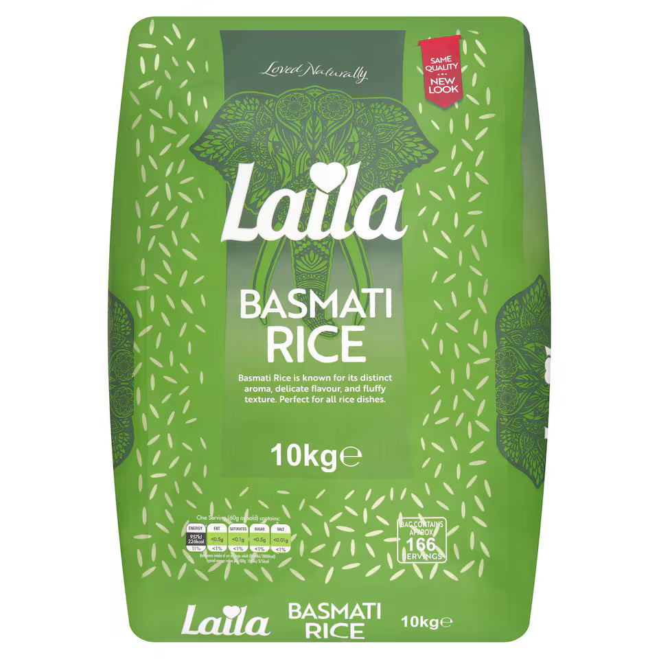 Laila Basmati Rice 10 Kg