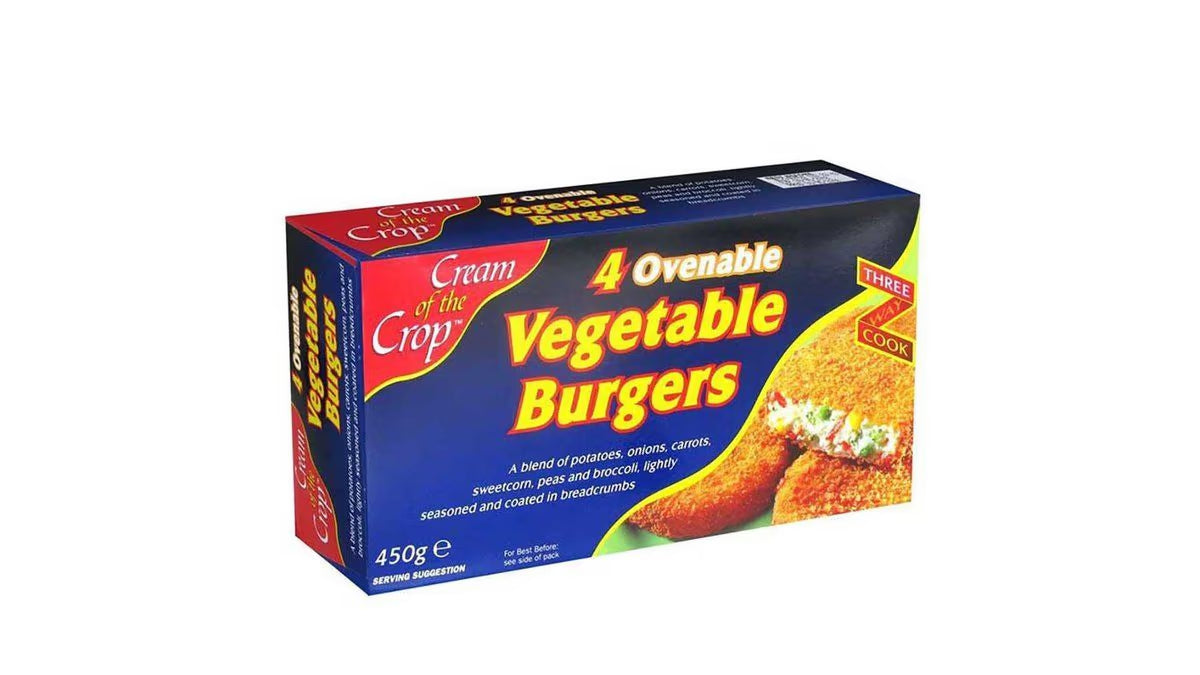 4 Vegetable Burgers