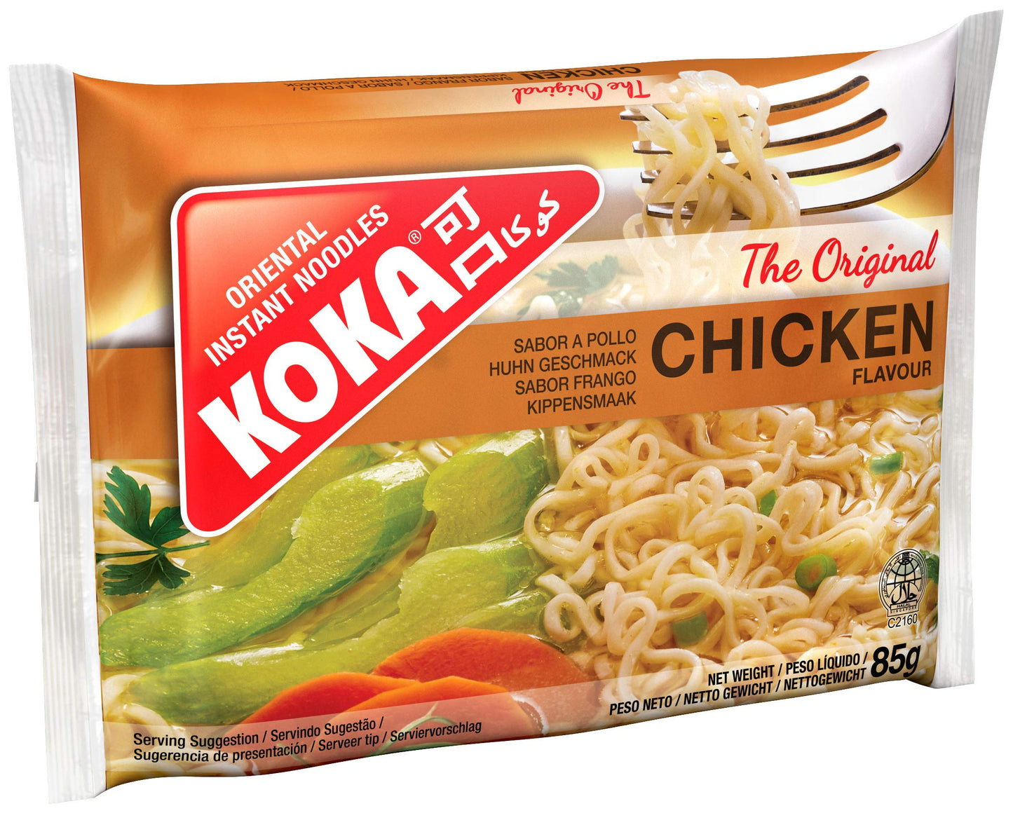 Koka Chicken Flavour Oriental Style Instant Noodles