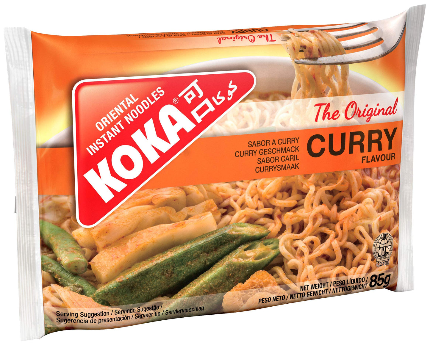 Koka Curry Flavour Oriental Style Instant Noodles