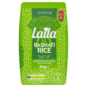 Laila Basmati Rice 2 Kg