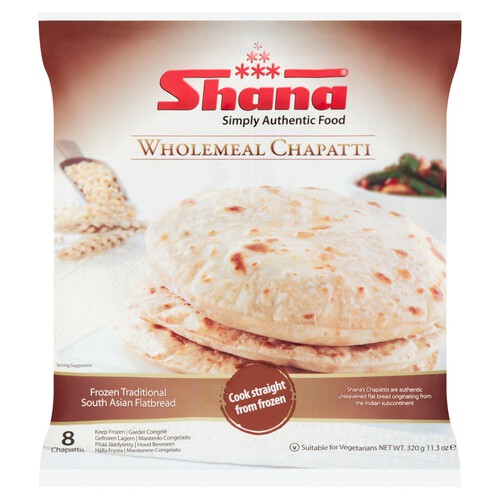 Shana 8 Wholemeal Chapatti