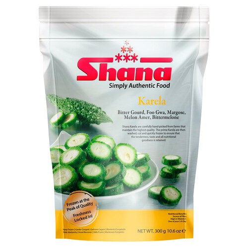 Shana Frozen Karela (Bitter Gourd)