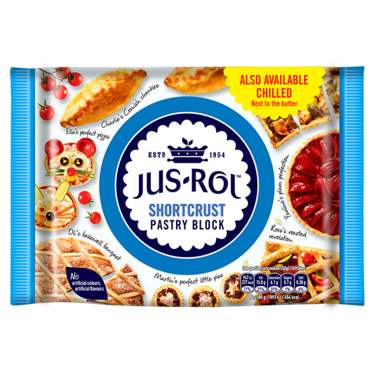 Jus Rol Shortcrust Pastry Block 500 g