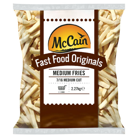 McCain Medium Fries 2.27 Kg