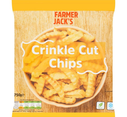 Farmer Jacks Crinkle Cut Chips 750 g