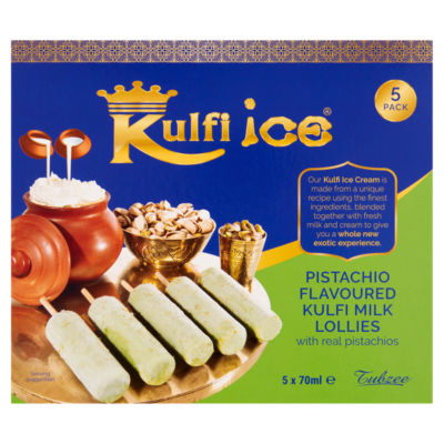 Kulfi Ice 5 Pack Pistachio