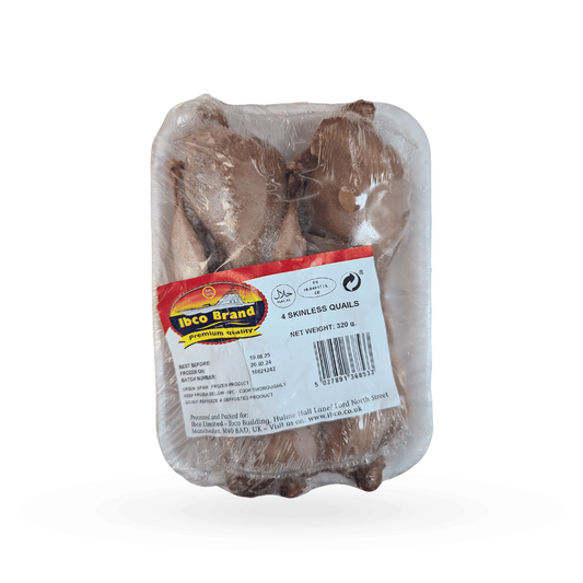 4 Skinless Quails