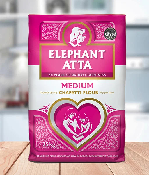 Elephant Atta Medium 25 Kg