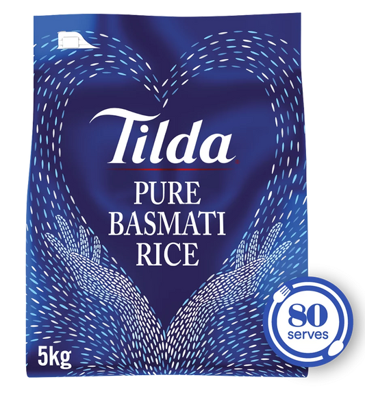 Tilda Pure Basmati Rice 5 Kg