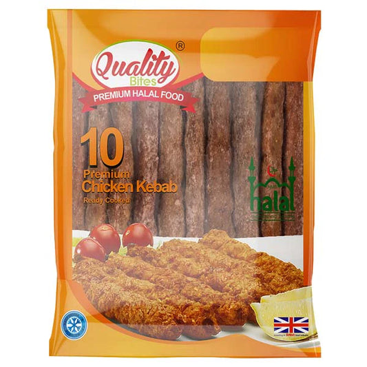 Quality Bites 10 Chicken Kebab