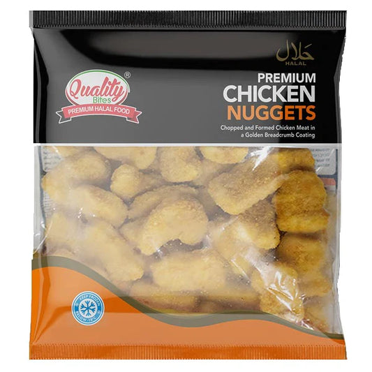 Quality Bites Breaded Chicken Nuggets 600 g