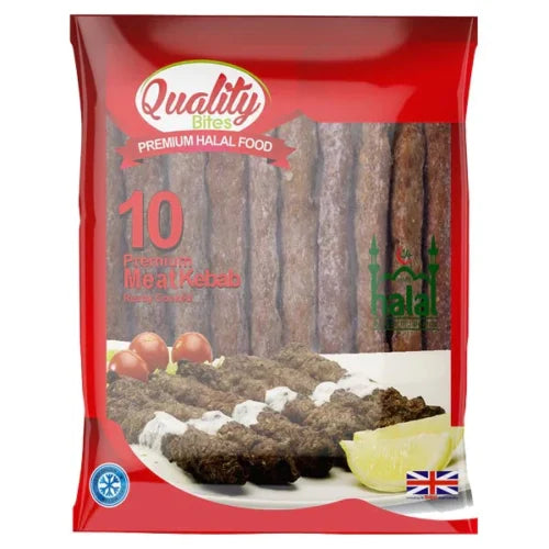 Quality Bites 10 Meat Kebab