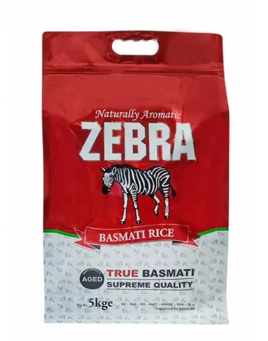 Zebra Basmati Rice 10 Kg