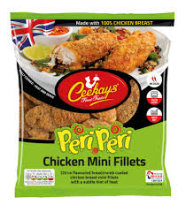 Ceekays Peri Peri Breaded Chicken Mini Fillets 500 g