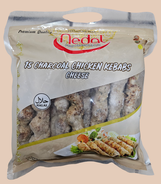 Nedal 15 Charcoal Chicken Kebabs Cheese